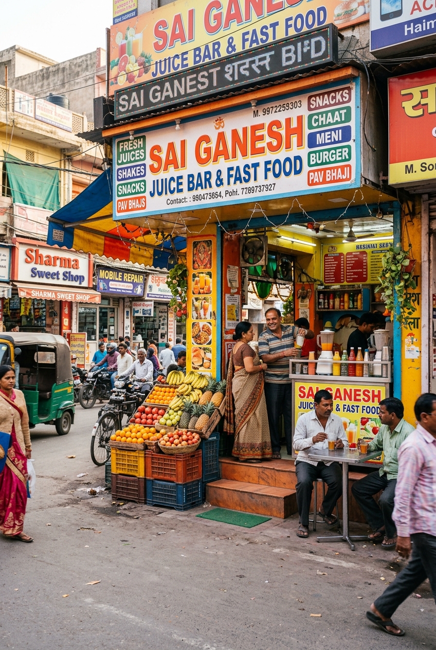 Juice Junction Assam Borhat storefront
